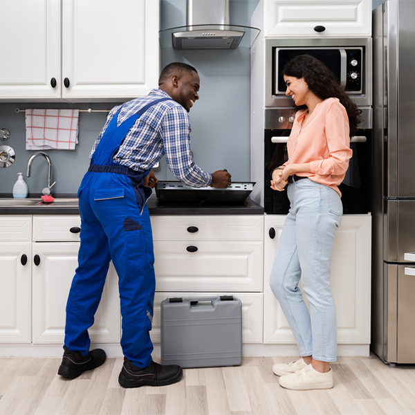 can you provide an estimate for cooktop repair before beginning any work in Waterloo Illinois